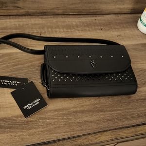 Vera Wang Black cross body bag